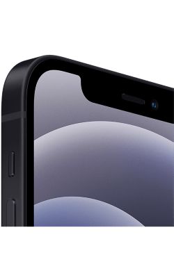 Lateral derecho del iPhone 12 negro