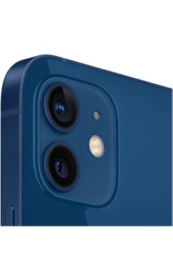 Lateral izquierdo del iPhone 12 azul