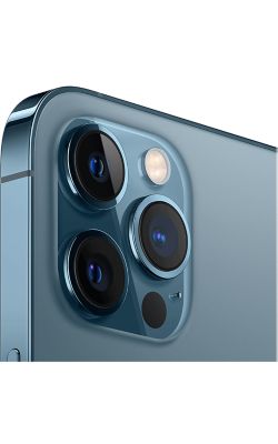 Vista izquierda del iPhone 12 Pro Max - Azul pacífico