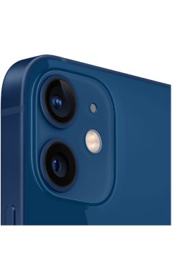 Vista izquierda del iPhone 12 mini - Azul