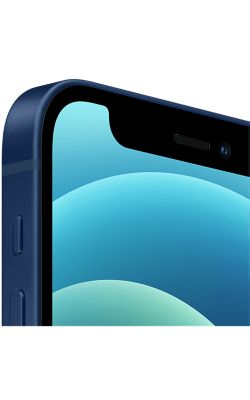 Vista derecha del iPhone 12 mini - Azul