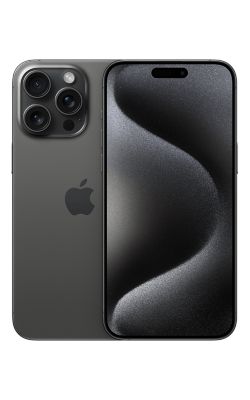 Apple iPhone 15 Pro Max - Black Titanium - 256GB