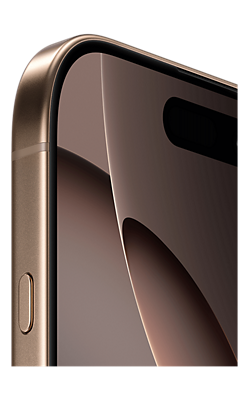 Apple iPhone 16 Pro - Desert Titanium - 128GB, right view, right view-slide-1