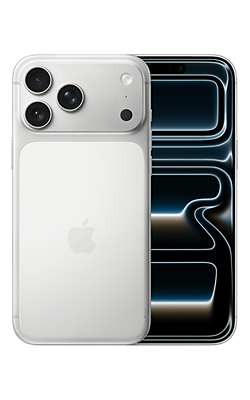 Apple iPhone 17 Pro Max - Silver - 256GB, front view, front view-slide-0