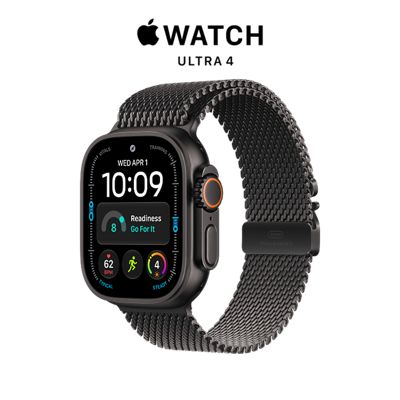 Apple Watch Ultra 4 product view.