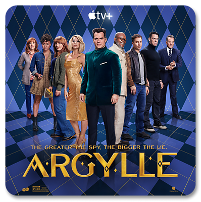 A promotional image for Argylle.