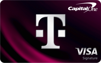 Capital One. T-Mobile Visa Signature credit card.