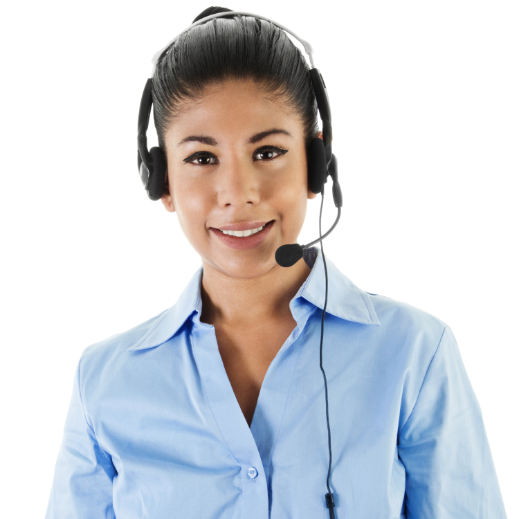 Customer Associate Smiling