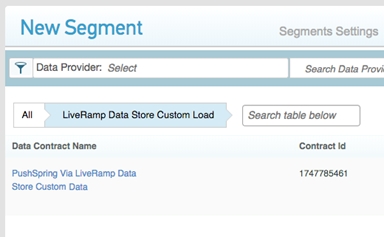 Access Amobee (Turn) DSP Segments Step5