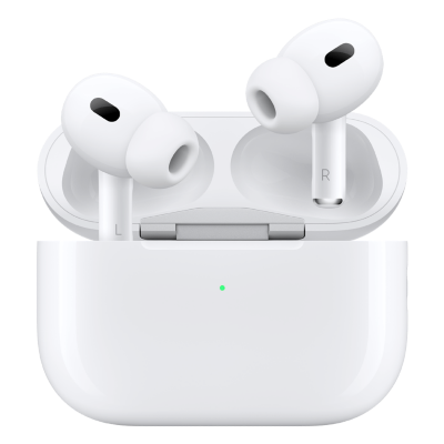 White airpods pro 2nd gen with case