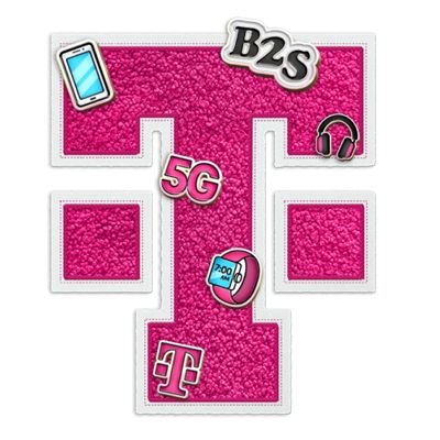 Patchwork T with pins