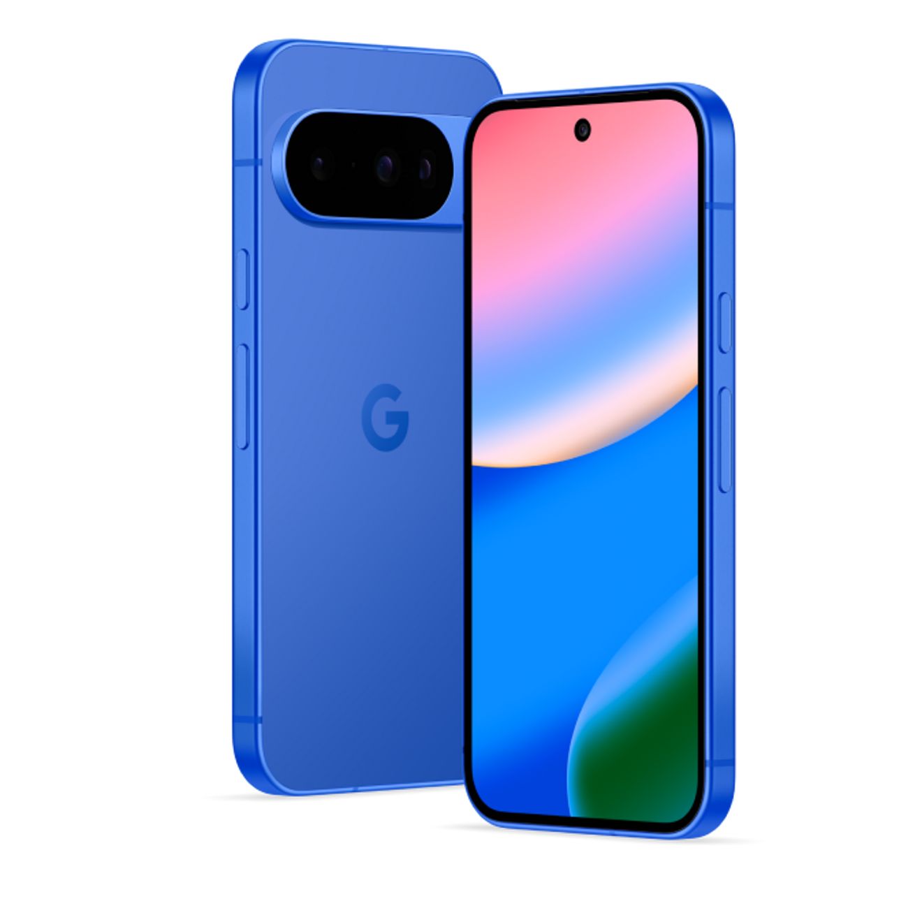 Front and back of the Google Pixel 10.