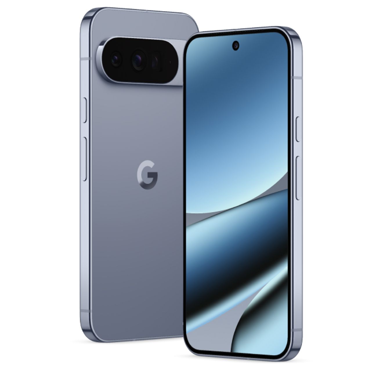 Front and back of Google Pixel 10 Pro XL.
