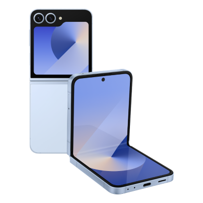 The Samsung Galaxy Z Flip 6 phone.