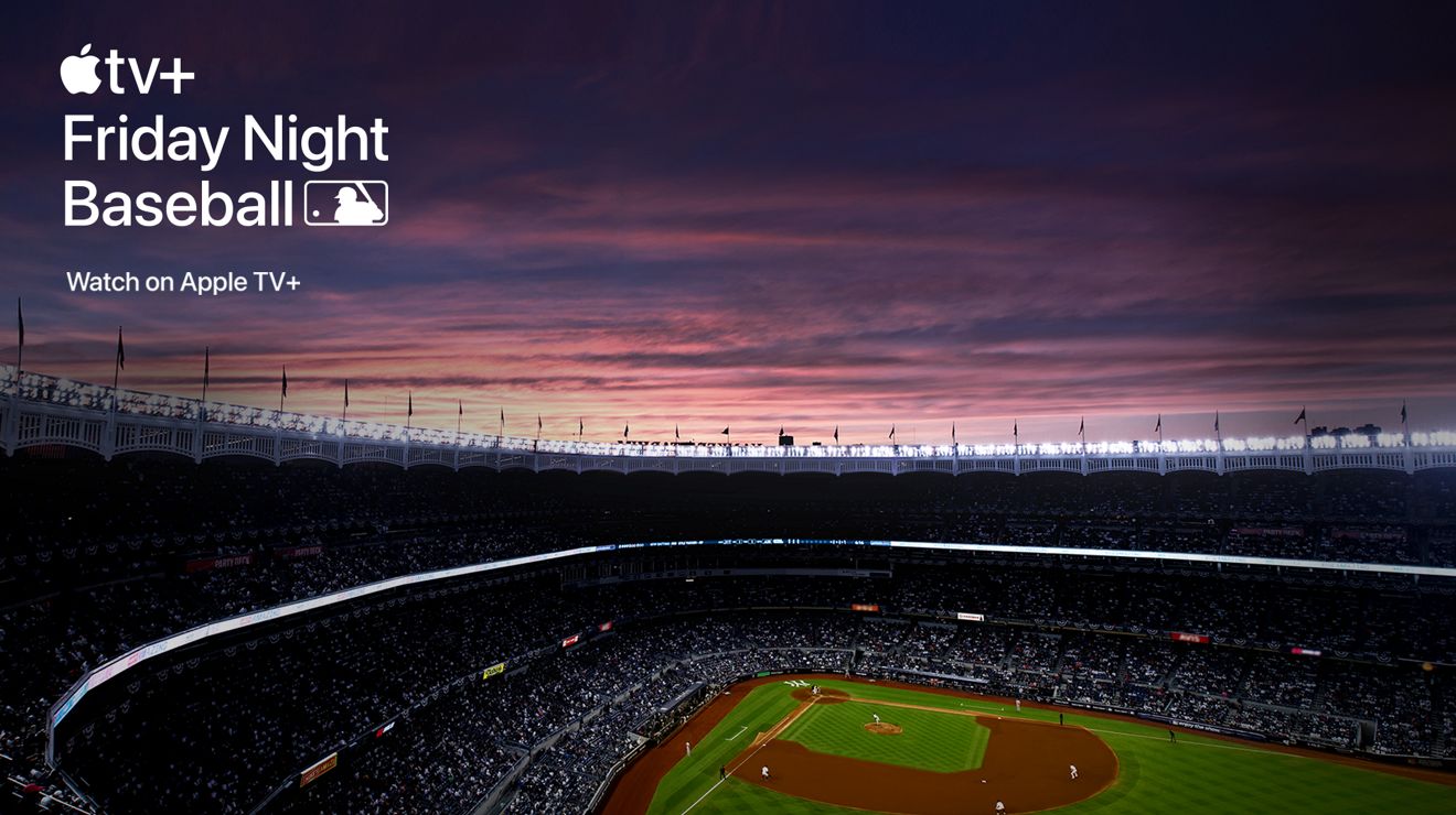Apple TV+ Friday Night Baseball, watch on Apple TV+ 