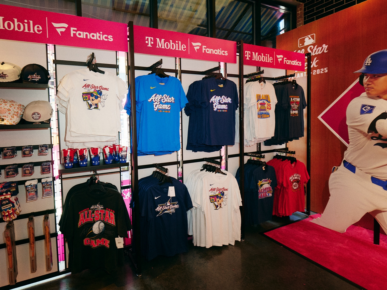 ​​An aerial view of a baseball field at dusk.​ 
