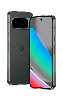 Google Pixel 10 - Obsidian - 128GB, front view, front view-slide-0