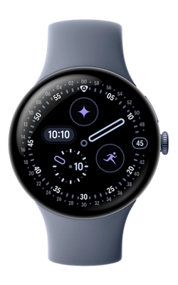 Google Pixel Watch 4 (45mm) - Moonstone - 32GB-slide-0