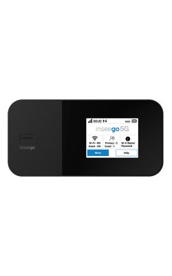 Front View Inseego MiFi X PRO 5G  Black