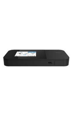 Left View Inseego MiFi X PRO 5G  Black