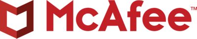 McAfee logo.