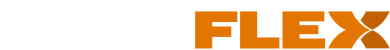 logotipo de metro flex