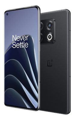 Front View OnePlus 10 Pro 5G Volcanic Black