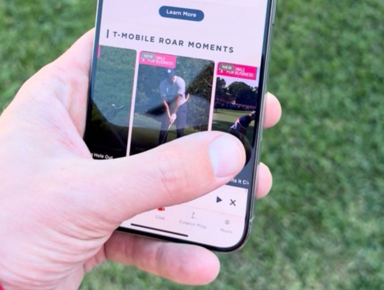 T-Mobile Roar Moments displayed on a phone screen. 