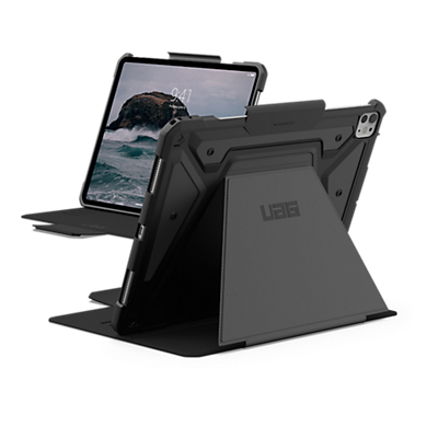 UAG Metropolis Case for iPad Pro 13-inch (7th Gen 2024 M4) - Black, front view, front view-slide-0