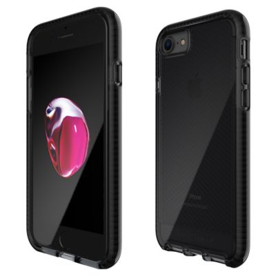 Apple iPhone 7/8 Tech21 EVO Check Case - Smoke & Black