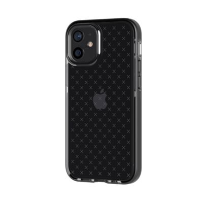 Estuche Tech21 Evo Check para el Apple iPhone 12 mini - Smokey/negro