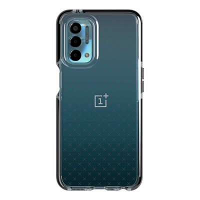 Estuche Tech21 Evo Check para el Nord N200 5G de OnePlus - Humo/Negro