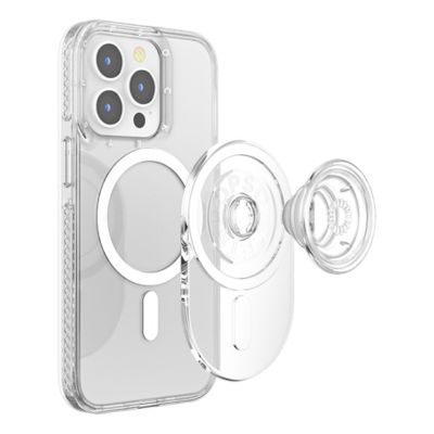 PopSockets PopGrip MagSafe for iPhone 12 and up - Clear Translucent