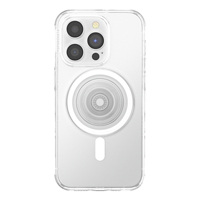 PopSockets PopGrip MagSafe 2024 for iPhone 12 and up - Clear-slide-0