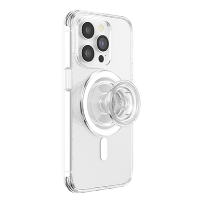 PopSockets PopGrip MagSafe 2024 for iPhone 12 and up - Clear-slide-3