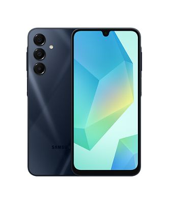 Front and back of a Samsung Galaxy A16 5G.