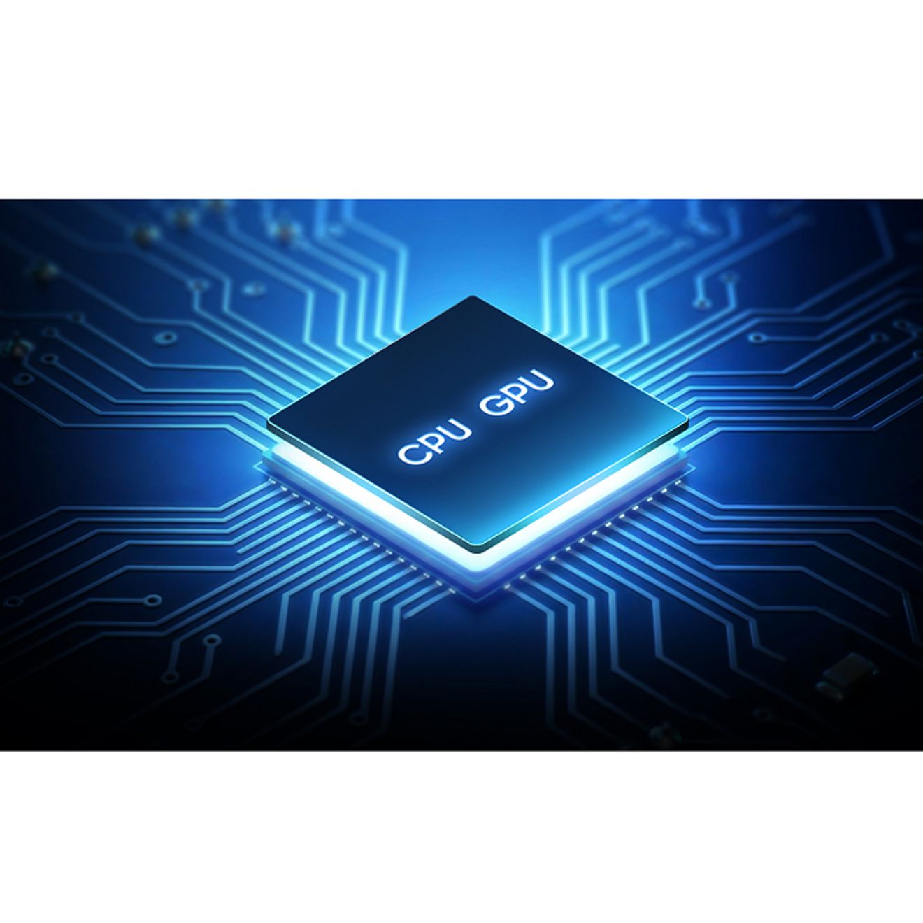 A combined CPU GPU component.