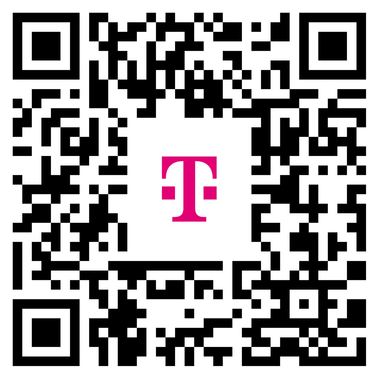 Scan the QR code with your smartphone to open the Benefits tab in the T-Life app