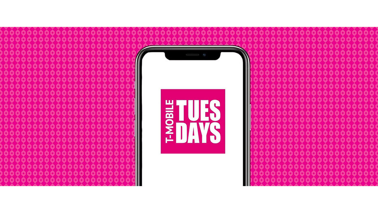 ​​Teléfono con la app T-Mobile Tuesdays abierta​