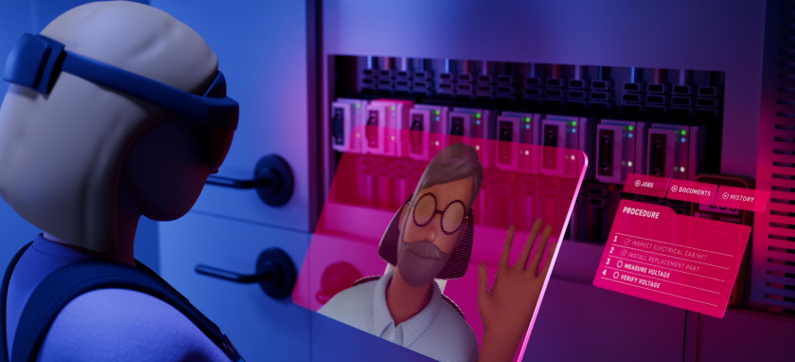 AR enhanced field service