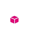 Scale with a small magenta box.