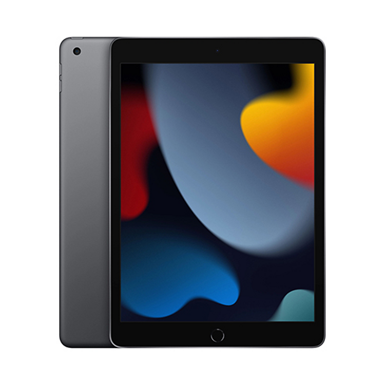 Front of iPad 9th Gen with iPad logo