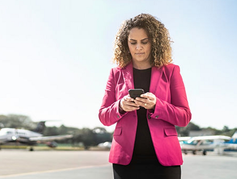 TFB Business Credit article lady with card 