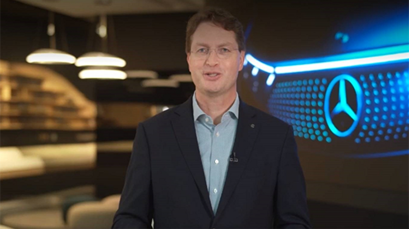 Executive in blue shirt and blazer