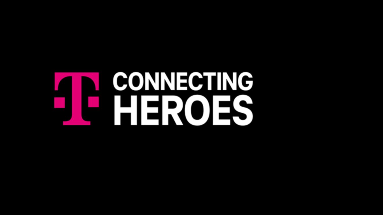 T-Mobile Connecting Heroes logo
