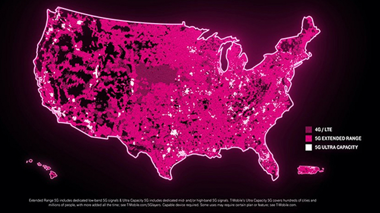 Tmobile range map