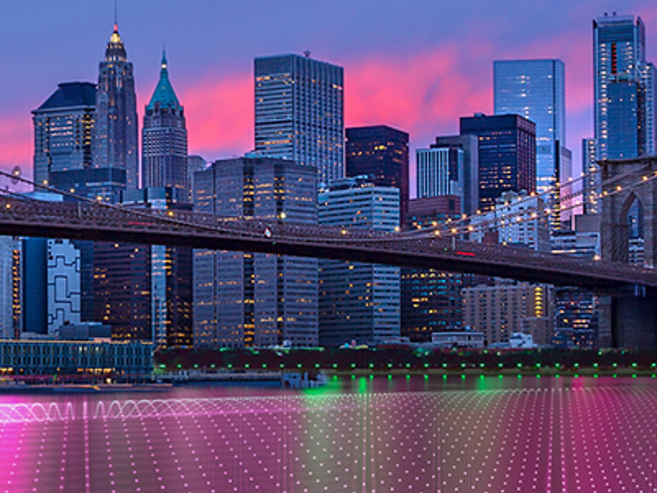 A smart city.