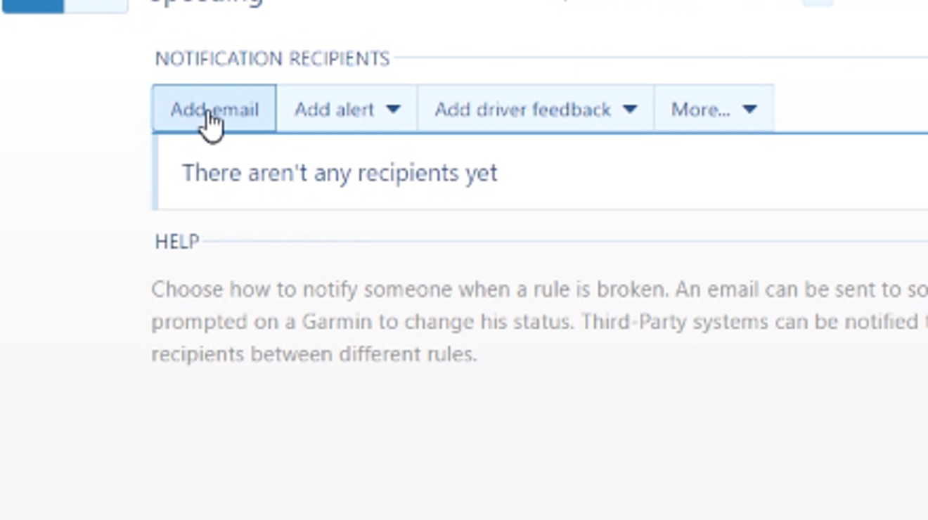 Set up email notifications