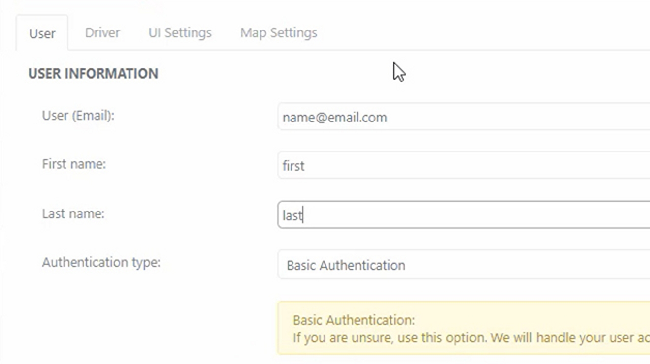 Launch video player: Add a user