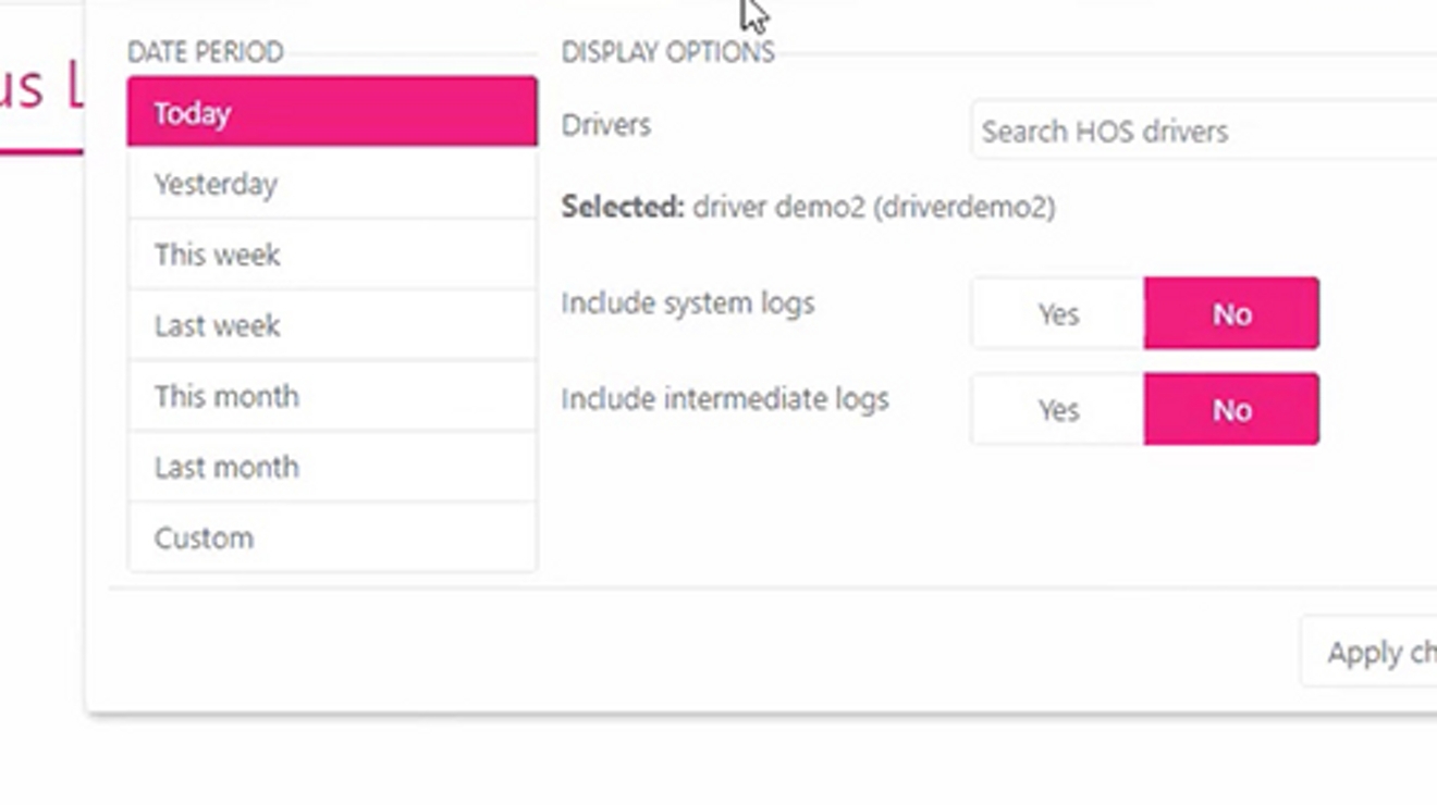 Launch video player: Manage unassigned logs